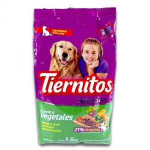ALIM.PERRO TIERNITOS SEL.CAR/VEG 1.5kg.