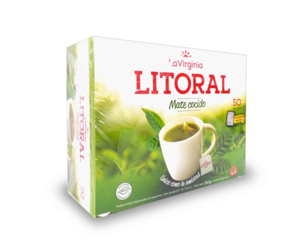YERBA MATE LITORAL 50saq.S/ENSOB.