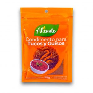 CONDIMENTO ALICANTE TUCO/GUI.NAT.IN.25gr.