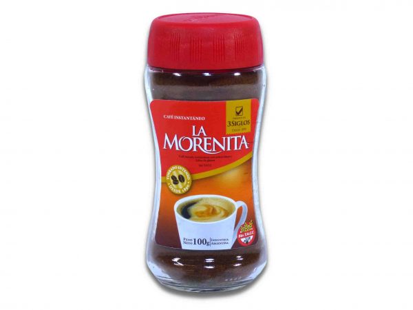 CAFE LA MORENITA INST.FRASCO 100gr.
