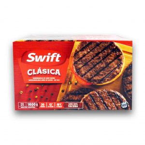 HAMBURGUESA SWIFT CLASICAS 1600gr.
