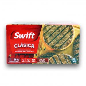 HAMBURGUESA SWIFT CLASICAS 960gr.