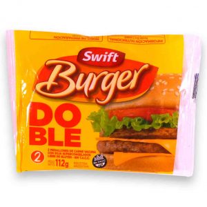 HAMBURGUESA SWIFT DOBLE BURGER 2u.