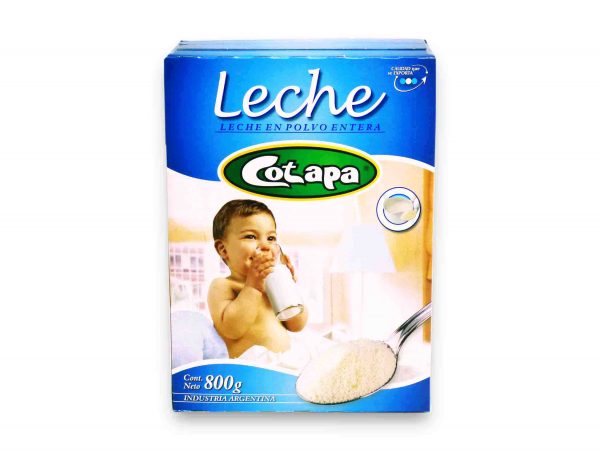 LECHE COTAPA ENTERA EN POLVO 800gr.