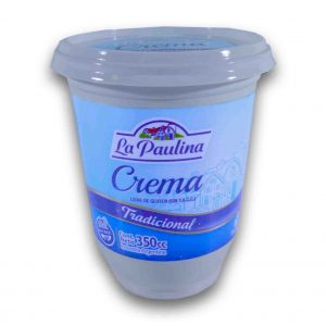 CREMA LA PAULINA TRADICIONAL 350gr.