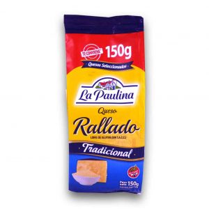 QUESO RALLADO LA PAULINA 150gr.