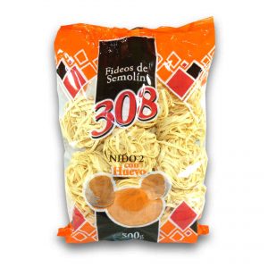 FIDEO 308 NIDO N 2 HUEVO 500gr.