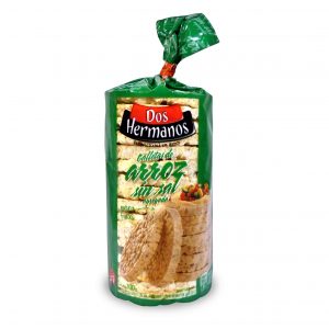 GALLETAS ARROZ D.HERMANOS S/SAL 100gr.