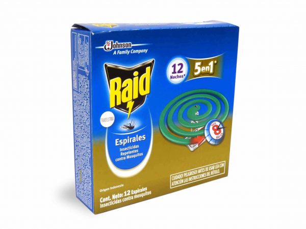 ESPIRALES RAID ESTUCHE 12u.