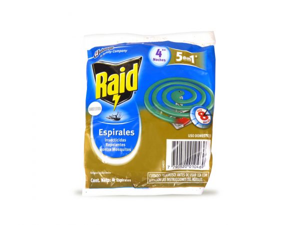 ESPIRALES RAID 5en1 4u.