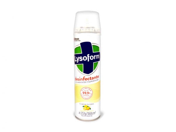 DESINFECTANTE LYSOFORM CITRICA 360cc.