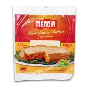 TAPA PASCUALINA MENDIA CRIOLLA x 2u.