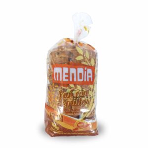 PAN MENDIA C/SEMILLAS REBANADAS 600gr