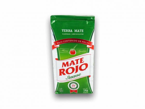 YERBA MATE ROJO SUAVE 1kg.