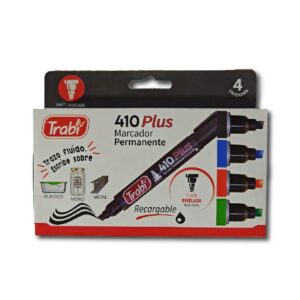 MARCADOR TRABI PERMANENTE 410 PLUS 4u.