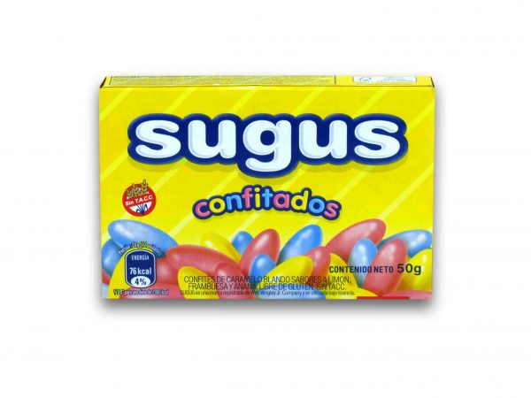 CARAMELO SUGUS CONFITADOS 50gr.