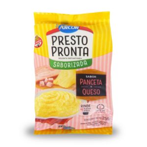 POLENTA PRESTO PRONTA PANC/QUESO 250gr.