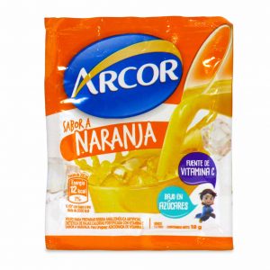 JUGO ARCOR NARANJA C/VIT.C 18gr.