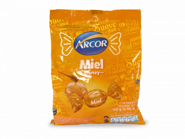 CARAMELO ARCOR  RELL.MIEL 140gr.
