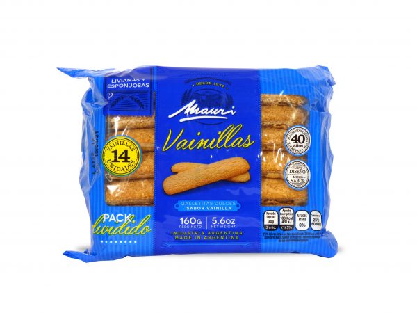 VAINILLAS MAURI 160gr.