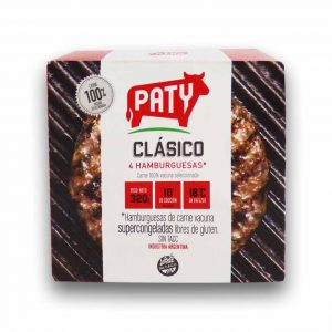 HAMBURGUESA PATY 320 gr.