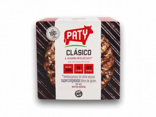 HAMBURGUESA PATY 320 gr.
