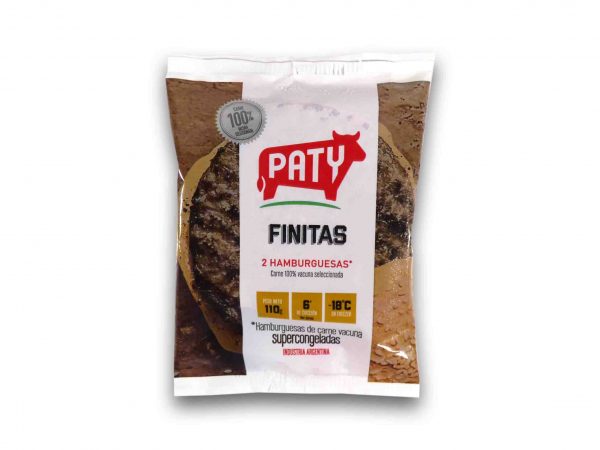 HAMBURGUESA PATY FINITAS 110gr.