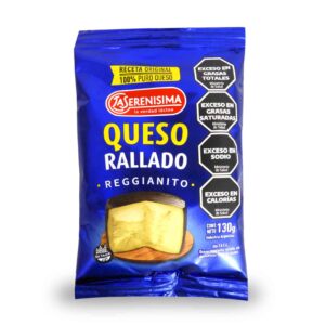 QUESO RALLADO SERENISIMA REGGI.130gr.