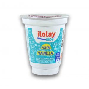 POSTRE ILOLAY KIDS VAINILLA 120gr.