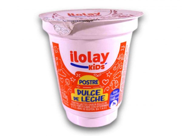 POSTRE ILOLAY KIDS D.LECHE 120gr.