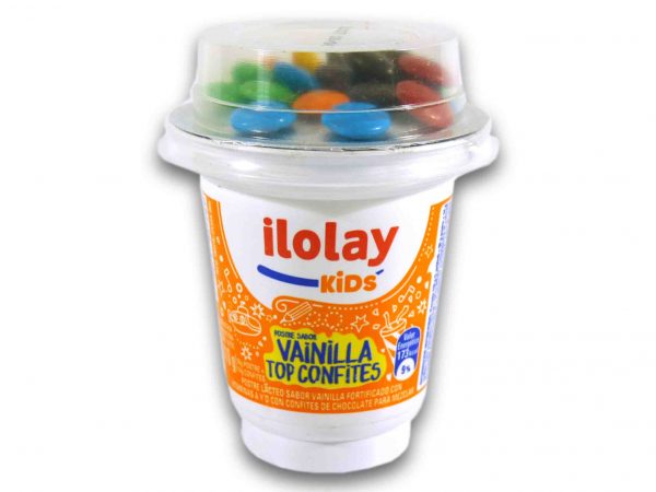 POSTRE ILOLAY KIDS C/CONFITES 110gr.