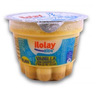 FLAN ILOLAY KIDS VAIN/D.LECHE 110gr.