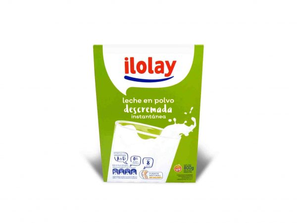 LECHE EN POLVO ILOLAY DESCREM.800gr.
