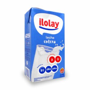 LECHE ILOLAY ENTERA C/B9 Z.CALCIO T/B X 1lts