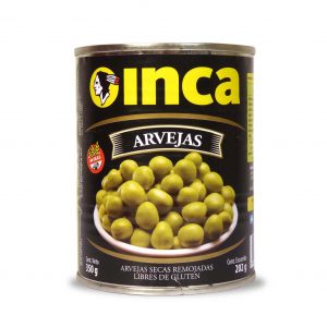 ARVEJAS INCA SECAS REMOJADAS 350gr.