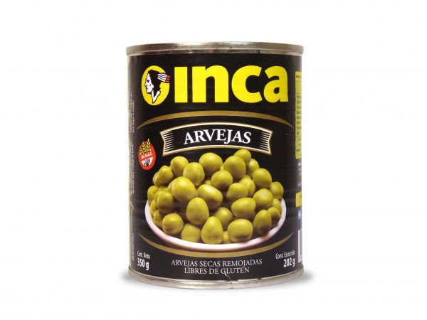ARVEJAS INCA SECAS REMOJADAS 350gr.