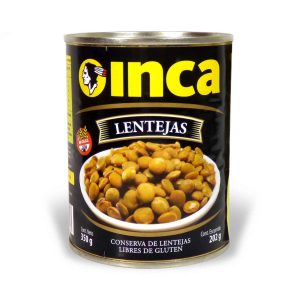 LENTEJAS INCA LATA 350gr.