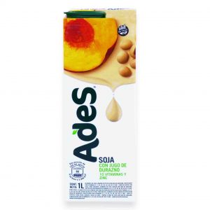 ADES SOJA LIQUIDA DURAZNO 1lt.