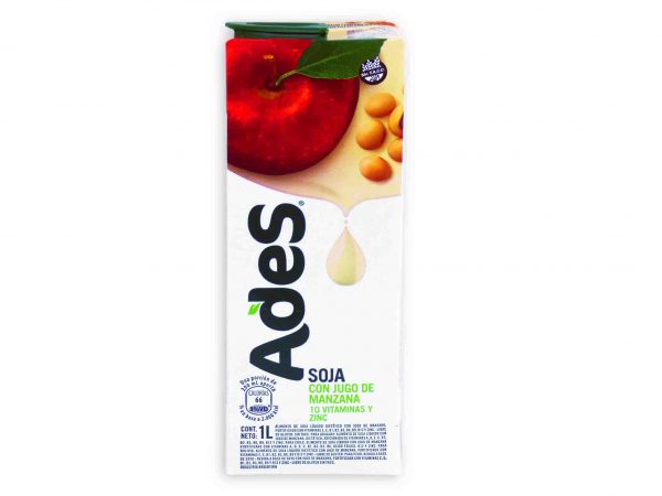ADES SOJA LIQUIDA MANZANA 1lt.