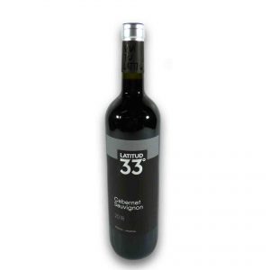 VINO LATITUD 33 CAB.SAUVIGNON 750ml.