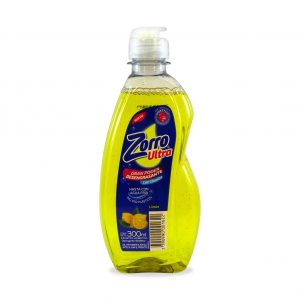 DETERGENTE ZORRO LIMON 300ml.
