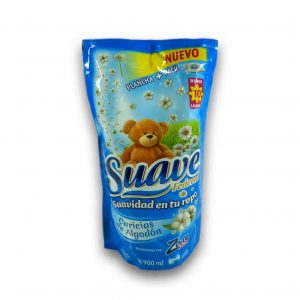 SUAVIZANTE SUAVE CARICIAS ALG.D/P 900ml.