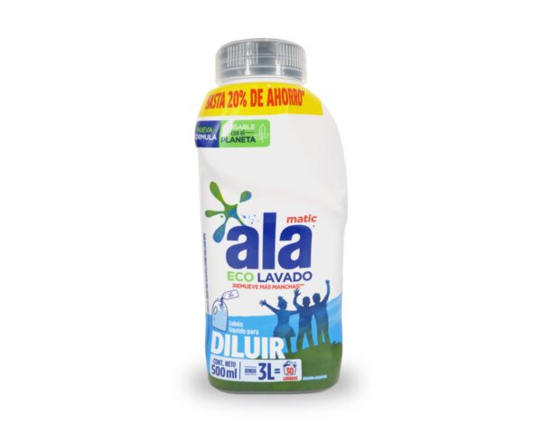 ALA LIQ. MATIC P/DIL.ECOLAV.500ml.