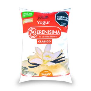 YOGUR LA SERENISIMA CLAS.VAINILLA 900gr.