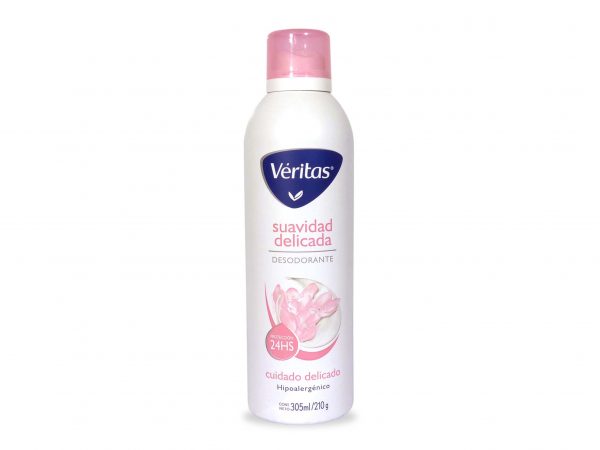 DESOD.VERITAS SUAVIDAD DELICADA 305 ml.