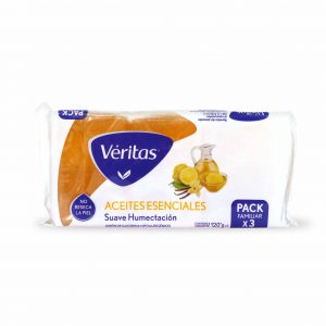 JABON VERITAS GLICERINA  A.ESENC.3x120 gr.