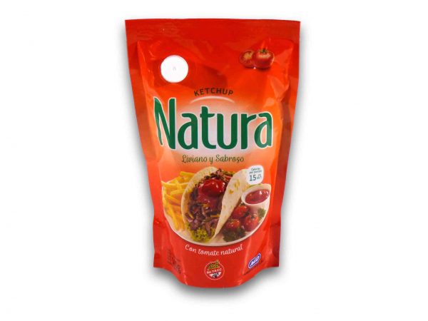 KETCHUP NATURA D/PACK 500gr.