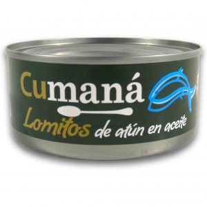 LOMITOS ATUN CUMANA ACEITE/AGUA 170gr.