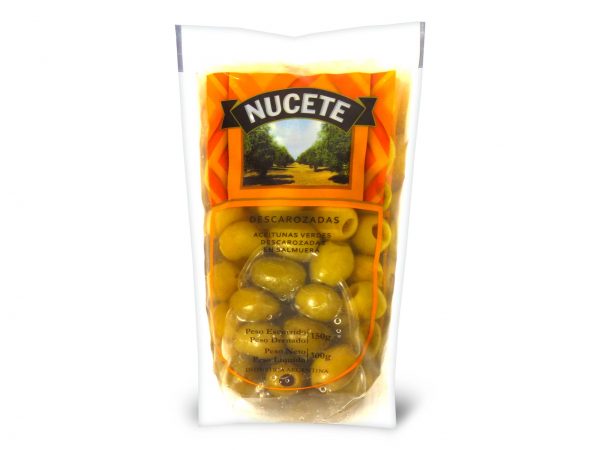 ACEITUNAS NUCETE VDES.DESC.D/P 300gr.