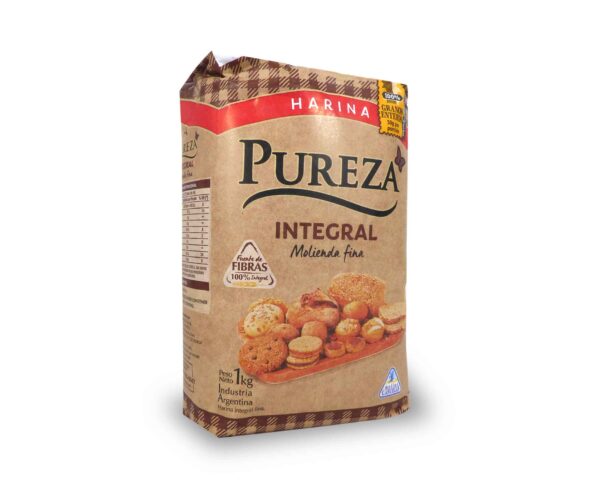 HARINA PUREZA 100% INTEGRAL M.FINA1Kg.